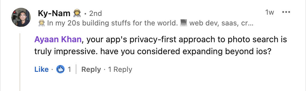 Review from linkedin