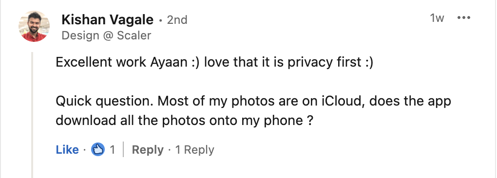 Review from linkedin